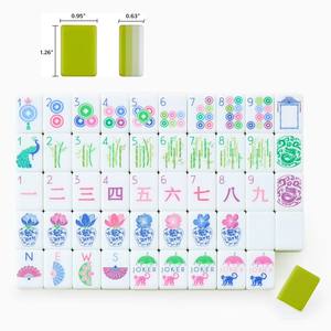 ชุดไพ่นกกระจอกฮอตโอ้ไม ไม หม่าจง ทีลส์ เซ็ต <span class=keywords><strong>ส</strong></span>ไตล์โมเดิร์น อะคริลิค<span class=keywords><strong>ส</strong></span>ีเขียวมะนาว ไพ่นกกระจอกอเมริกัน <span class=keywords><strong>ส</strong></span>ำหรับ<span class=keywords><strong>ง</strong></span>านเลี้ยงครอบครัวและเกมบนโต๊ะเพื่อความบันเทิง - Product Image 3