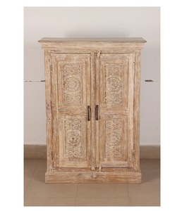 Armario Moderno de Madera Maciza, Mueble Elegante para Dormitorio con Múltiples Compartimentos para Almacenamiento de Ropa, para Hogar y Hotel - Product Image 1