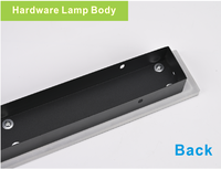 Lampe murale solaire longue et fine de haute qualité, économe en énergie, IP65, pour extérieur, jardin, lumière linéaire extérieure, lampe murale solaire