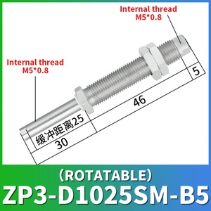 VP-CLF-2 /5/10/15 WENJIN Conector de ventosa de vacío de alta precisión de acero inoxidable de bajo ruido, accesorios de varilla de conexión - Product Image 6