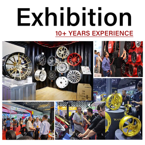 عجلات ألومنيوم مخصصة مقاس 18 و19 و20 بوصة، مصنوعة من سبائك الألومنيوم المطروق، عميقة التقعر ومتعددة الأذرع، بلون برونزي لسيارات الركاب - Product Image 6