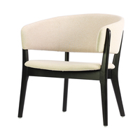 Fauteuil lounge moderne en cuir fait main, capitonné, ergonomique, confortable, minimaliste, pour salon, chambre, appartement, villa, maison