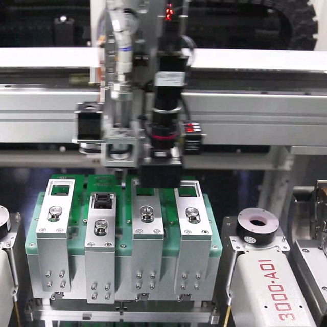 High Speed Tape IC Programmer KA42-3000-AOI 4 Stations 2500 UPH with AOI for SMT Line