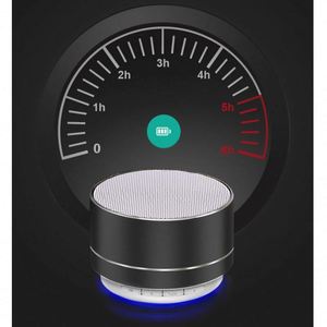 Haut-parleur sans fil portable Ww021 avec logo, mini, LED clignotantes, basses puissantes, en métal, pour extérieur, téléphone portable, cadeaux personnalisés - Product Image 5