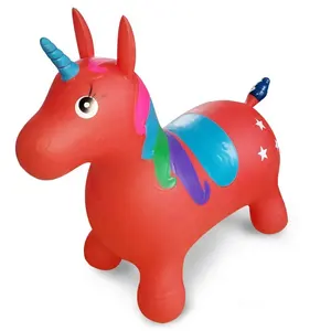 צעצוע חיות מתנפח לילדים PVC קופץ רכיבה על סוס קופץ צעצוע