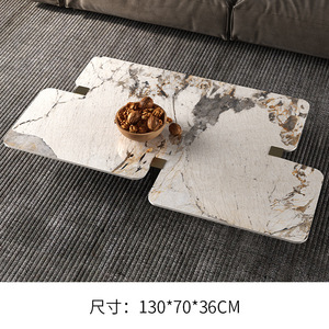 Carrara หินอ่อนสีขาวทองขนาดใหญ่สุดหรูโต๊ะกาแฟ/<span class=keywords><strong>ชา</strong></span>สไตล์ราชวงศ์สำหรับห้องนั่งเล่นห้องรับประทานอาหารห้องน้ำกลางแจ้งวิลล่า - Product Image 6