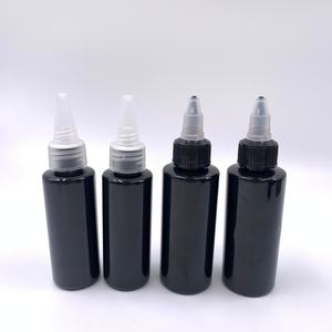 Bouteilles de conditionnement cosmétique écologiques en PE recyclé PCR de 4 oz et 8 oz, flacons en plastique pour huile capillaire, bouteilles à visser, rechargeables - Product Image 4