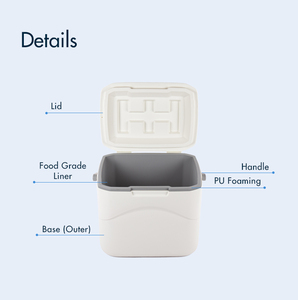 Glacière portable étanche, capacité 29L avec isolation en mousse PU pour le camping et les voyages - Product Image 6