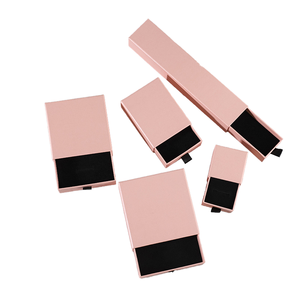 Scatola per Gioielli in Carta Kraft Quadrata con Logo Personalizzato, Cassetto Scorrevole in Cartone per Anelli e Collane, Inserto in Schiuma Vellutata, Design Elegante - Product Image 4