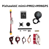 Holybro Pixhawk 6C Mini controlador de vuelo PM02 V3 12S/PM06 14S módulo de potencia M9N/M10 GPS para avión RC Multirotor