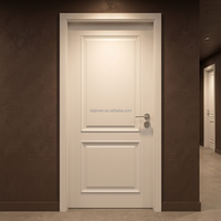Porte intérieure en MDF ignifuge et insonorisée BS476 60 min, placage de luxe, moderne et minimaliste, acoustique, pour hôpital et chambre, Royaume-Uni et Arabie Saoudite