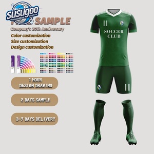 Uniformes de Fútbol Personalizados Susugoo 24 25 26, Camisetas de Jugadores Estrella y Aficionados en Rojo y Azul, Todos los Estilos de Marca Compartida con Diseño Gratuito - Product Image 3