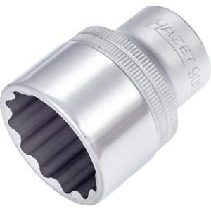 HAZET <b>Socket</b> 900Z-30 ∙ 1/2 inch (<b>12</b>.5 mm) square, hollow ∙ Outside <b>12</b>-<b>point</b> traction profile ∙ Size 30 mm - Product Image 1