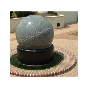 Fuentes de bolas giratorias de esfera de piedra hechas en fábrica al mejor precio para decoraciones de jardín - Product Image 1