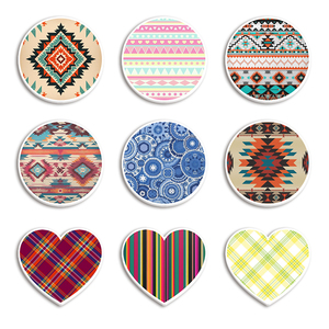 Breloques plates en résine Tribe West South pour décorations <span class=keywords><strong>de</strong></span> fêtes DIY, porte-clés et embellissements, cadeau <span class=keywords><strong>de</strong></span> fêtes - Product Image 1