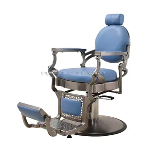 China Factory Reclining Hairdressing Salon Furniture Style Barber Chair With Headrest