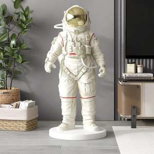 Скульптура астронавта из стекловолокна в натуральную величину, домашний декор, витрина магазина - Product Image 3