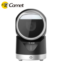 Lecteur de codes-barres 2D USB CMOS pour ordinateur de bureau, lecture de codes QR, numérisation omnidirectionnelle, format A4, haute vitesse 1800 lectures/secondes, stock disponible