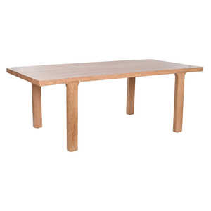 Table à manger en MDF chêne 210x101x76 41-PLAQUAGE supérieur Fabriqué en Allemagne - Product Image 5