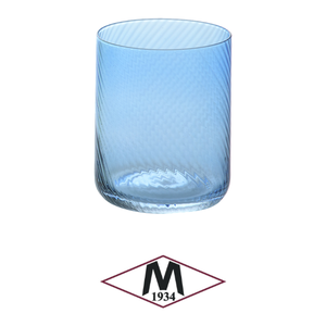 Vaso de Agua M1934, Vidrio Soplado a Mano, Diseño Espiral Azul, 41 cl, Suministros para Restaurantes, Suministros para Bares, Venta al Por Mayor - Product Image 4