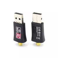 Tarjeta de Red 802.11N de 600 Mbps, Receptor Wifi Inalámbrico, Dongle Wifi de Doble Banda 2.4/5 GHz AC, Adaptador Wifi de 600 Mbps con Antena
