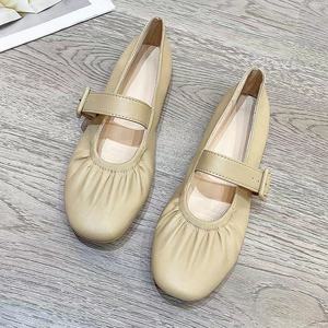 Ballerines pour filles, chaussures d'extérieur pour femmes, mocassins plats, chaussures de princesse, mode féminine, chaussures de marche, usine, <span class=keywords><strong>grande</strong></span> <span class=keywords><strong>taille</strong></span> - Product Image 2