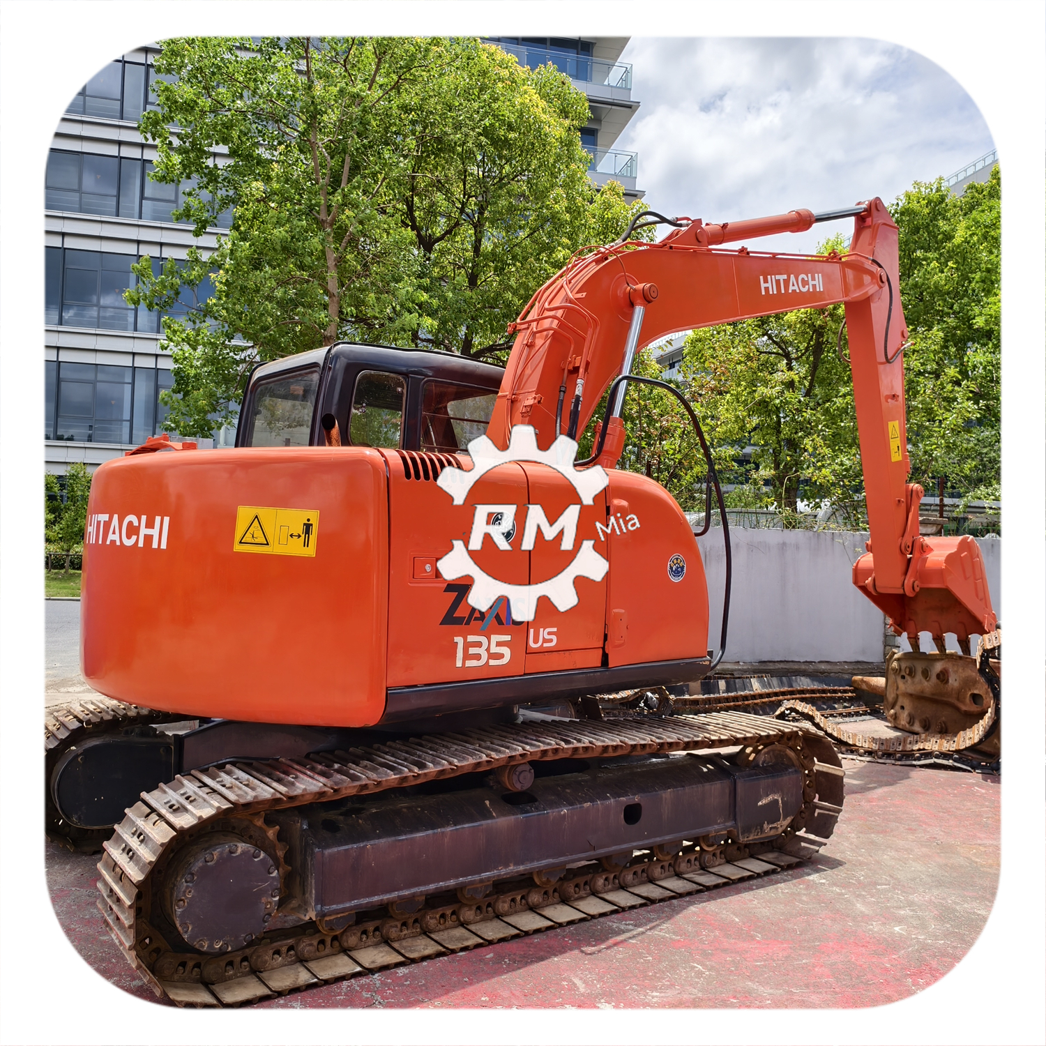 Order Online Hitachi Excavator ZX135US Excellent Performance at