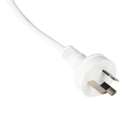 6'lı Prizli Beyaz Uzatma Kablosu USB Güç Şeridi Güvenlikli Elektrik Fişi Uzatma Prizi Aşırı Gerilim Koruyucu Priz Çoklayıcı