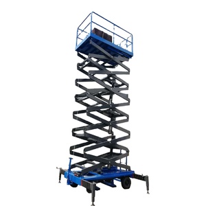 Plataforma DE TRABAJO elevadora Plataforma de trabajo aéreo de 14 metros Elevador de tijera semieléctrico - Product Image 1