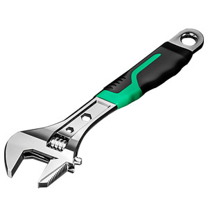 Clé à molette réglable Niu Xiang de 12 à 300 mm, mâchoire dentée, qualité industrielle, acier au chrome-vanadium, multifonctionnelle pour tuyaux et écrous - Product Image 5