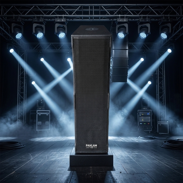 Audio Profesional NNXL44AS 3x10" Active Column 1000w High Power Sound Equipment Amplifiers Speaker