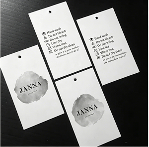 Etiquetas Colgantes Personalizables Coloridas, Logotipo Personalizado, Papel Recubierto, Impresión Digital, Laminación de Película, para Etiquetas de Embalaje de Regalos para Eventos - Product Image 1