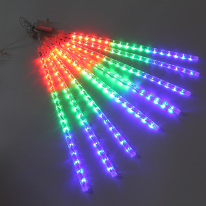 ไฟตกแต่งแบบหลอดฝน LED กันน้ำ 120V สำหรับงานแต่งงาน ปาร์ตี้ ตกแต่งสวน ไฟตกแต่งแบบดาวตก LED - Product Image 6