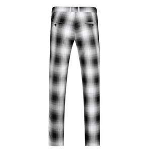 Herren 2 Stück Plaid Anzüge Slim Casual Anzüge für Männer Dinner <span class=keywords><strong>Prom</strong></span> Party - Product Image 3
