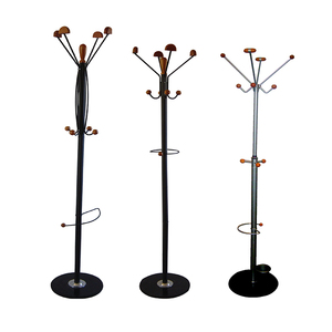 Perchero <span class=keywords><strong>de</strong></span> pie metálico personalizado con múltiples colgadores para dormitorio - Product Image 4