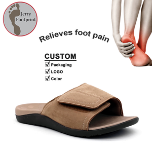 Massage des pieds personnalisé <span class=keywords><strong>fasciite</strong></span> <span class=keywords><strong>plantaire</strong></span> traitement velcro sangle soutien de la voûte <span class=keywords><strong>plantaire</strong></span> sandales à glissière <span class=keywords><strong>pour</strong></span> les femmes - Product Image 1