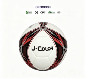 Venta <span class=keywords><strong>Directa</strong></span> de Balón de Fútbol de Goma PU Termosellado, Forma de Diamante, Tres Colores, Talla 5, en Stock - Product Image 2