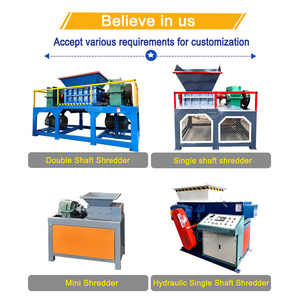 Tiết kiệm năng lượng đa mục đích Shredder chất thải nhựa polyethylene đơn trục Shredder ống nhựa/cao su đầu ống Máy Nghiền - Product Image 4