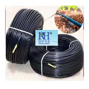 Plastic micro drip tape irrigation with round emitter for agriculture lawn use Good Quality