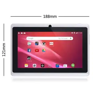 최고의 판매 프로모션 사용 태블릿 pc Allwinner Q88 최고의 안드로이드 4.4 탭 내장 3D 가속기 태블릿