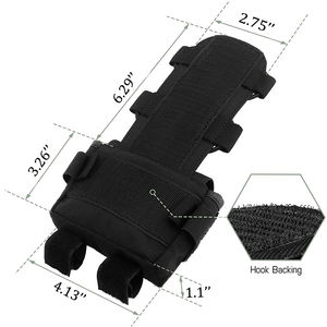 1000DナイロンヘルメットカウンターウェイトポーチMK2バッテリーパックケースヘルメットバランスウェイトバッグベルクロ戦術ヘルメットアクセサリー - Product Image 2