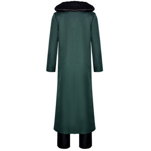 Disfraz de One Piece Kuzan, abrigo largo con cuello de piel y sombrero para convenciones de anime y fiestas de Halloween - Product Image 4