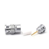 Mini conector de autobloqueo Push-Pull de metal de 1pin, interfaz de señal impermeable para equipos industriales