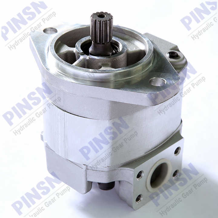 Hydraulic Gear Pump 44093-60730 For Kawasaki Loader 60ZIV 