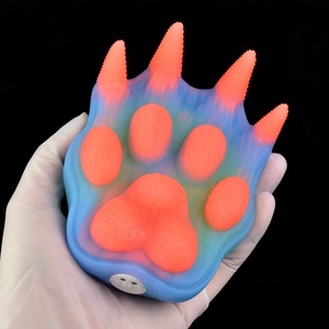 YOCY Bear Claw Shaped Sex Grinder <b>Vibrator</b> with Luminous Rod Pendant <b>Vibrating</b> Grinder alien <b>Vibrator</b> Sex Toys for Women Men - Product Image 1