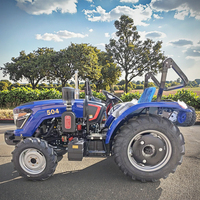 Nouveau abordable CE EPA 80HP tracteur Diesel Terrain accidenté 4x4 WD tracteur Agriculture verger tracteur de culture de légumes