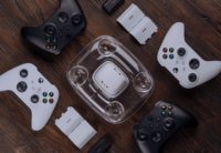 Base de Carga Doble 8BitDo con Carga Magnética e Iluminación Ajustable para Controles Series X/One