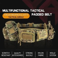 Ceinture Tactique Premium d'Extérieur pour l'Entraînement et l'Alpinisme, Ensemble de Ceintures Utilitaires de Service, Accessoires de Chasse, Ceintures Tactiques de Taille
