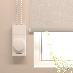 Zemismart vấn đề chủ đề được xây dựng trong pin mù điều khiển thông minh chuỗi hạt rèm động cơ ứng dụng Núm điều khiển bằng giọng nói sản phẩm nhà thông minh - Product Image 1