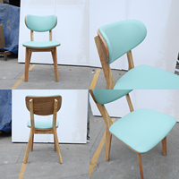 Mobilier de Restauration Commercial en Cuir Sur Mesure, Canapé Banquette et Tables Chaises de Luxe Modernes pour Café Restaurant